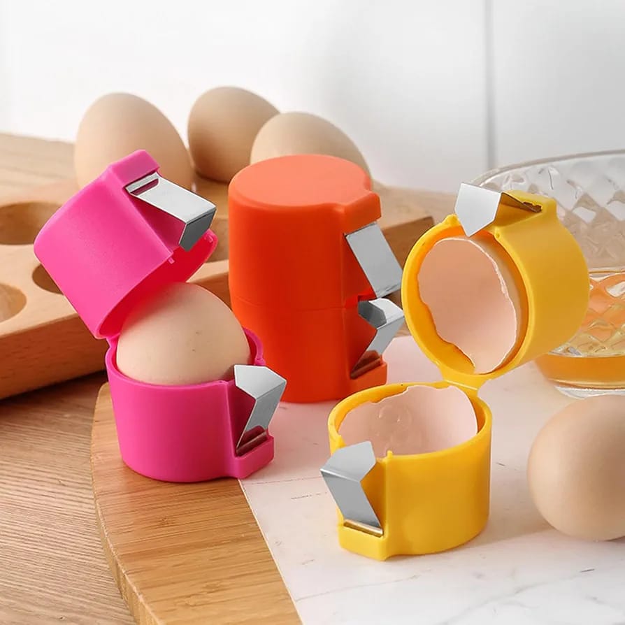 New egg shell opener portable fast egg shelling egg beater